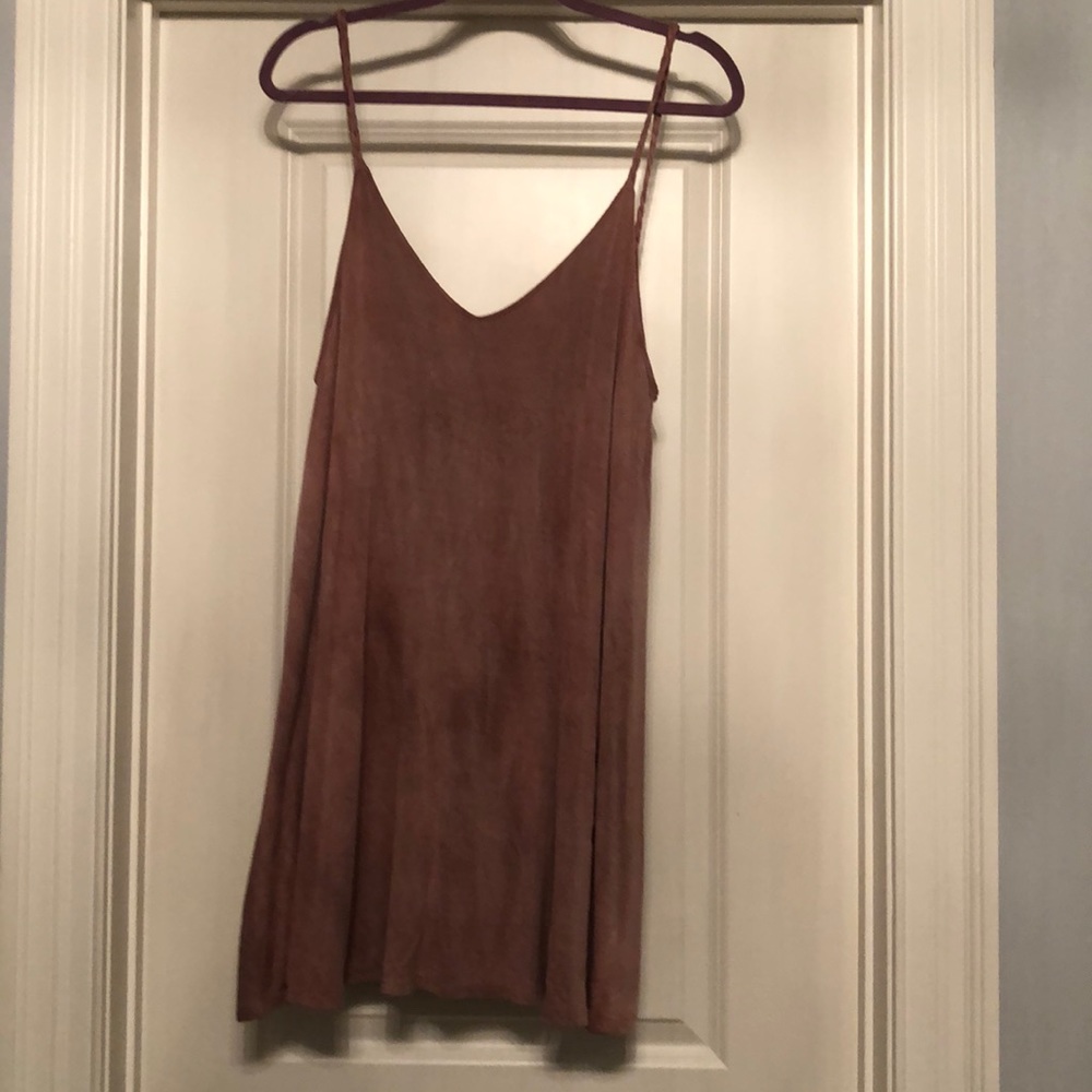 American Threads Pink Dress Braided Straps
